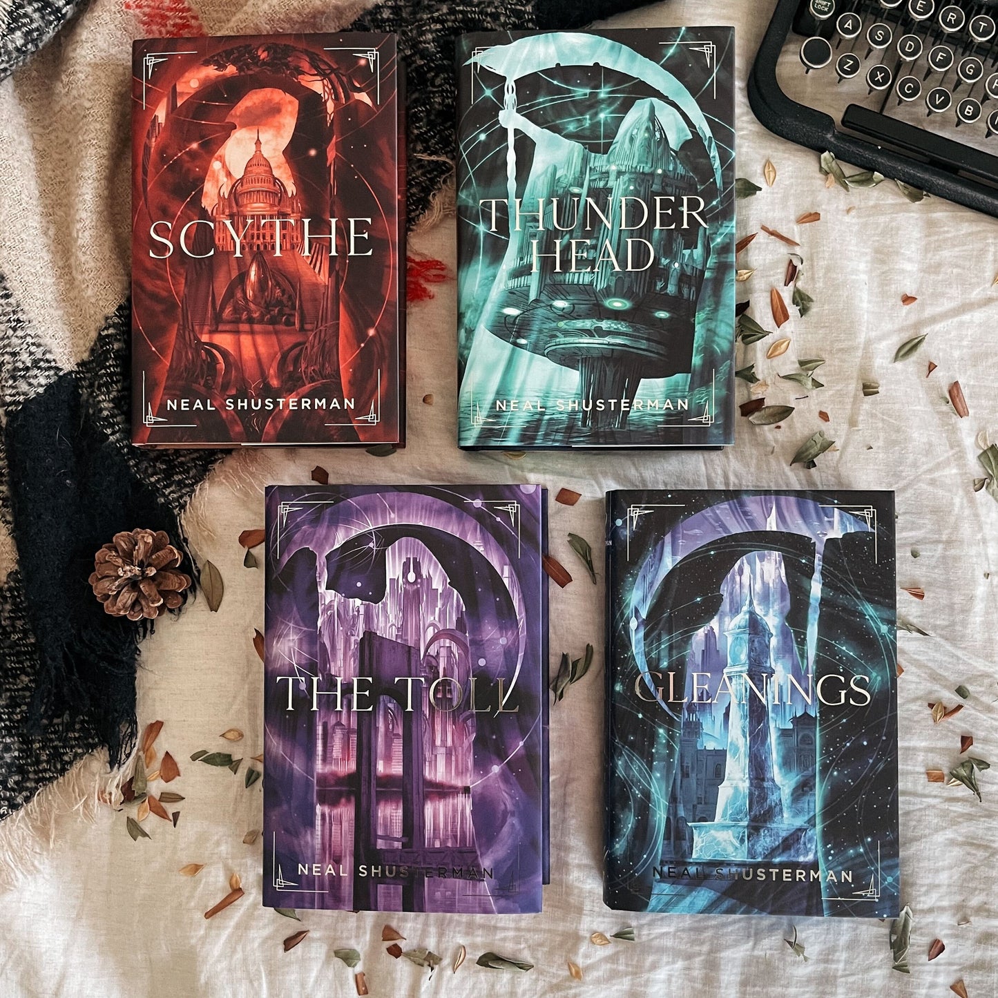 Illumicrate Exclusive: Arc of a Scythe Set by Neal Shusterman
