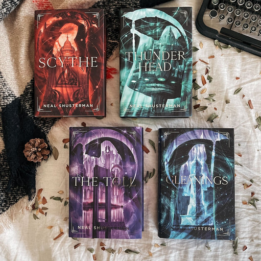 Illumicrate Exclusive: Arc of a Scythe Set by Neal Shusterman