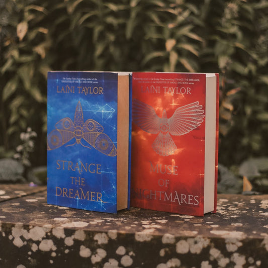 Strange the Dreamer and Muse of Nightmares by Laini Taylor (Illumicrate Exclusive)