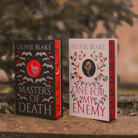 One for My Enemy and Masters of Death by Olivie Blake (Illumicrate Exclusive)